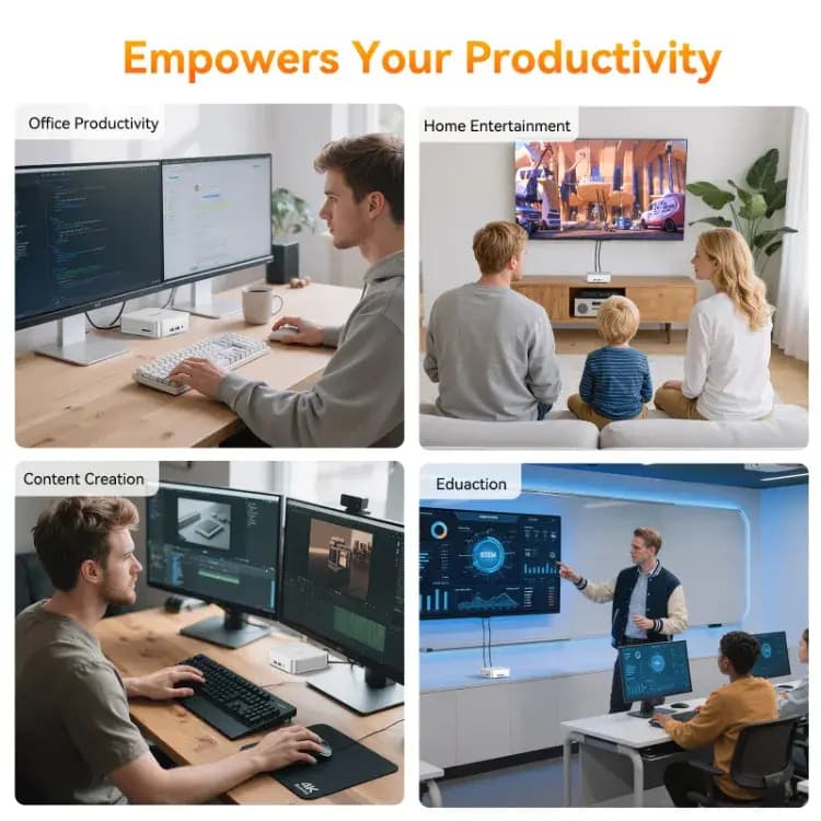 GEEKOM A5 Pro Mini PC empowers your productivity