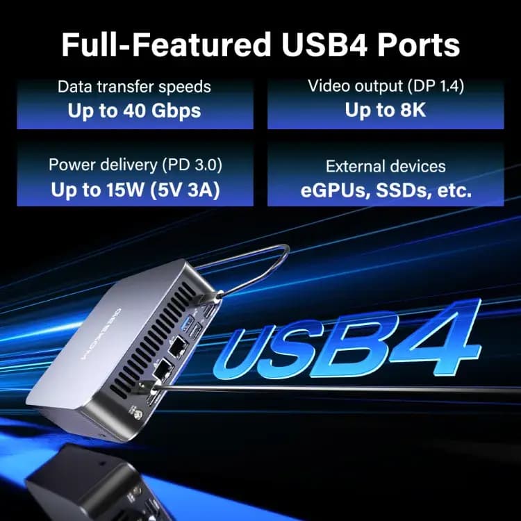 GEEKOM GT2 Mega AI Mini PC