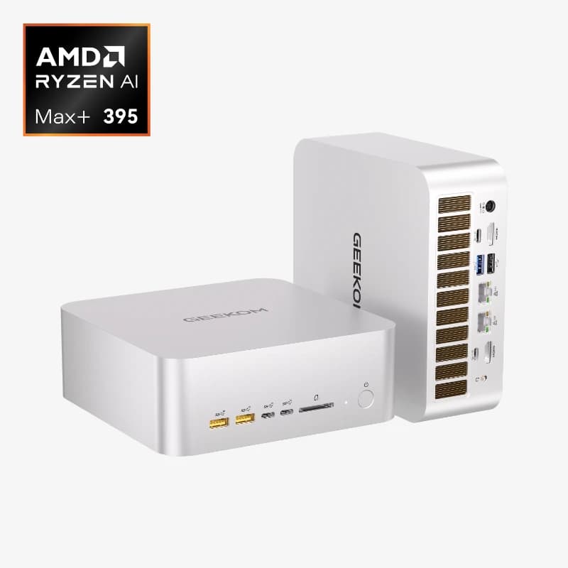 GEEKOM A9 Mega AI Mini PC | AMD Ryzen™ Al Max+ 395